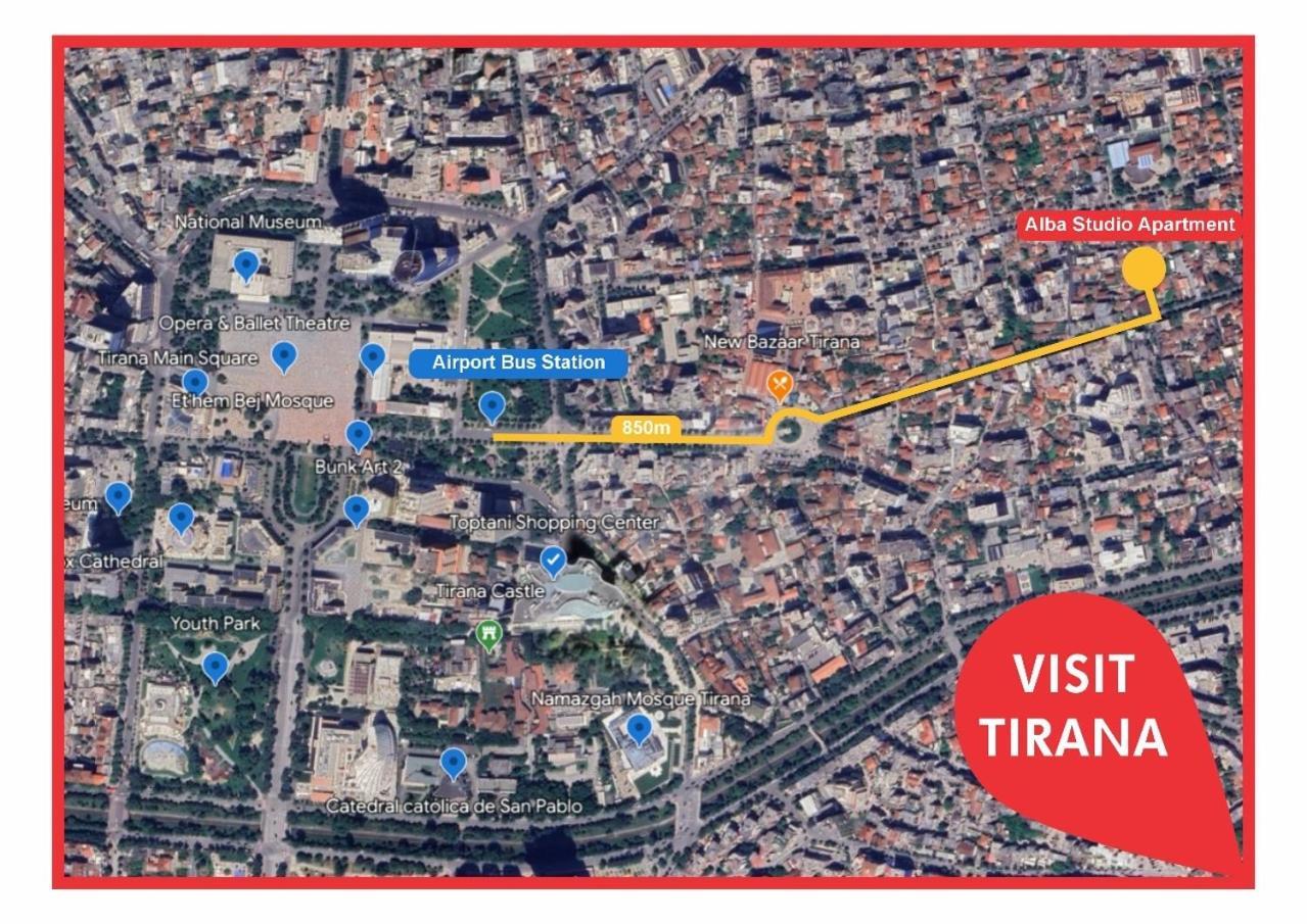 Alba Studio Apartment Tirana Exteriér fotografie